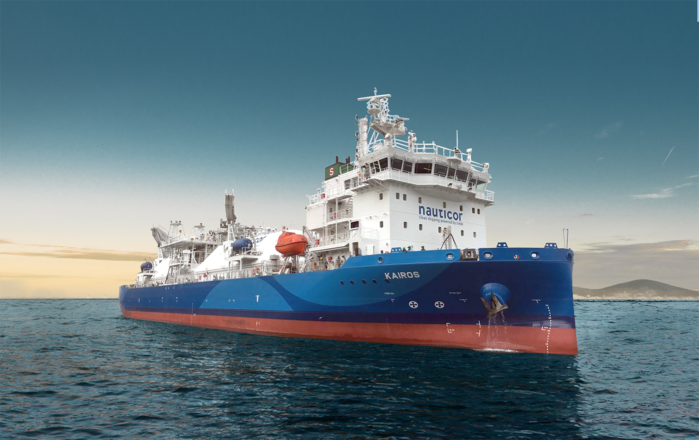 MV Kairos, an LNG bunkering vessel by Babcock Schulte Energy