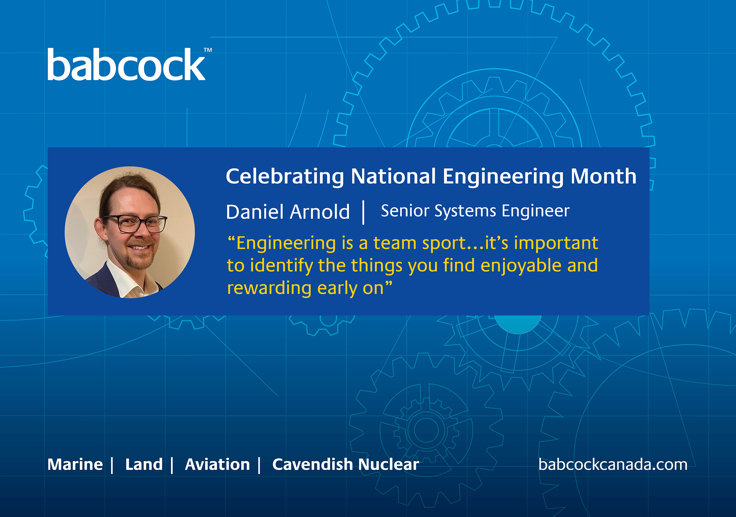 National Engineering Month Banner - Babcock Canada Inc.