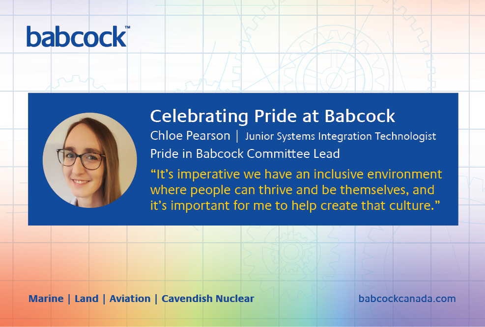 Pride Banner - Babcock Canada Inc.